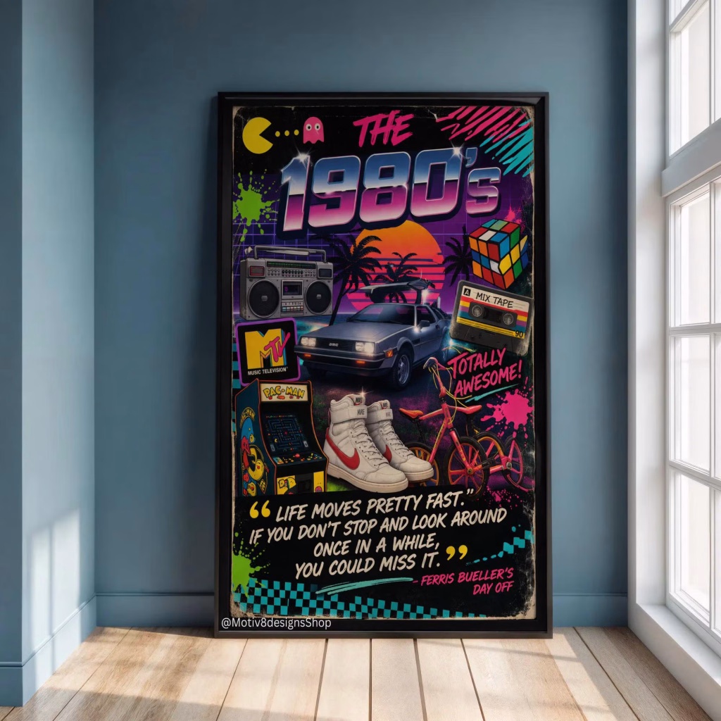 80s/90s Poster